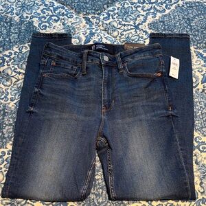 NWT Gap Women’s High Rise Universal Legging 6/28R Dark Blue Skinny Jeans